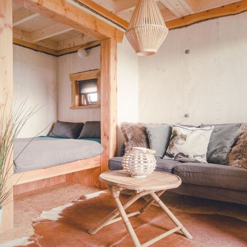Hébergement 5 personnes - Maison dans les arbres
