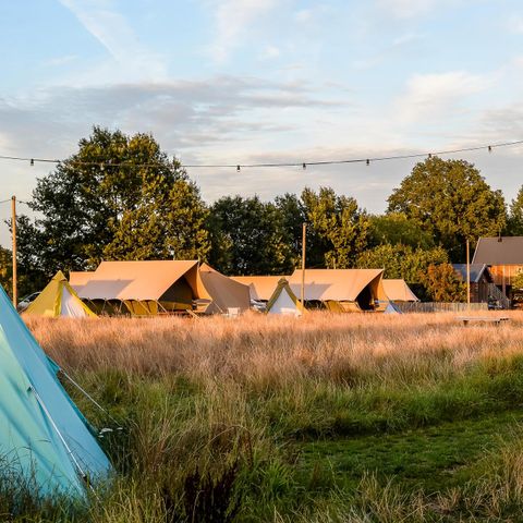 Hébergement pour groupe 32 personnes - 6x tente de luxe