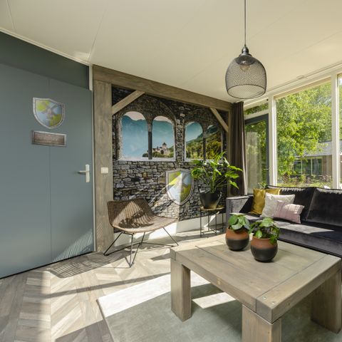 Bungalow 6 personnes - Pour enfants avec bain à remous