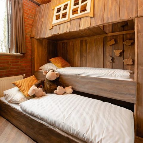 BUNGALOW 8 personnes - Bungalow pour enfants adapté à la "ferme" avec bain bouillonnant