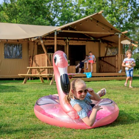 Tente en toile et en bois 6 personnes - Tente safari 6 pers. Appelgaard