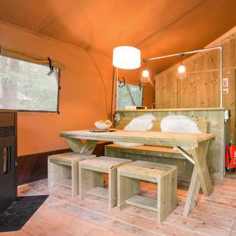 TENTE TOILE ET BOIS 6 personnes - 6ST