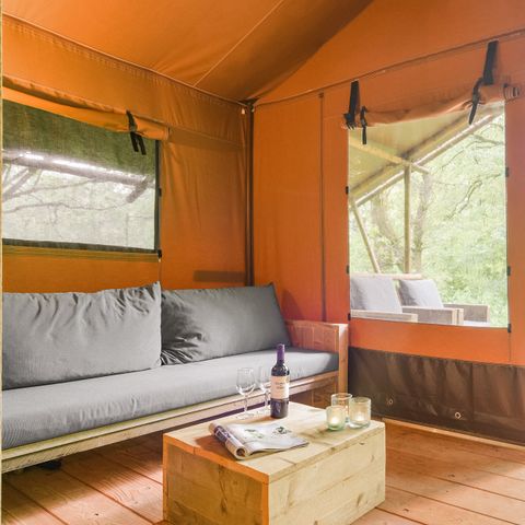 Tente en toile et en bois 6 personnes - 6ST