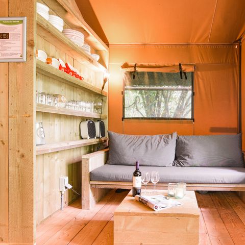 Tente en toile et en bois 6 personnes - 6ST