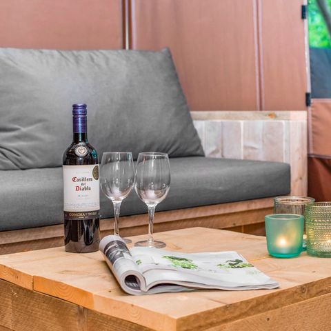 Tente en toile et en bois 6 personnes - 6ST