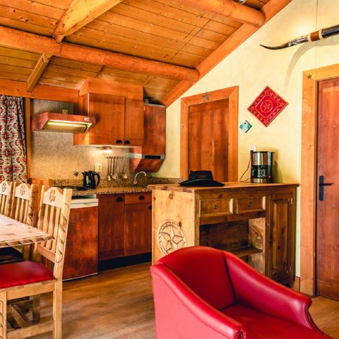 MAISON 6 personnes - Cottage Cowboy (max. 2 adultes)