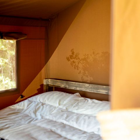 TENTE TOILE ET BOIS 5 personnes -  Safari