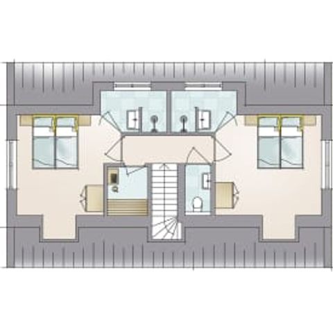 VILLA 6 personnes - Luxe villa Comfort 1-6 p