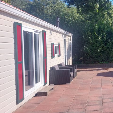 CHALET 5 personnes - Bergalow 2 avec baldaquin