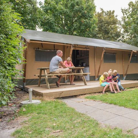 TENTE TOILE ET BOIS 6 personnes - 6B