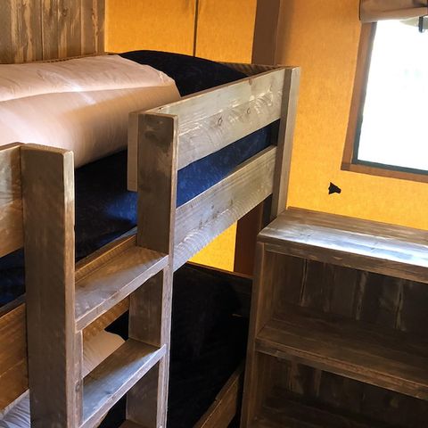 TENTE TOILE ET BOIS 5 personnes