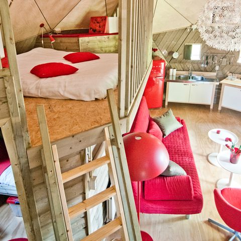 Hébergement 4 personnes - Igloo en bois