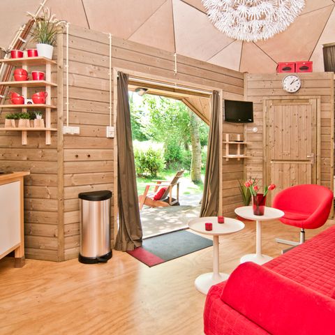 Hébergement 4 personnes - Igloo en bois