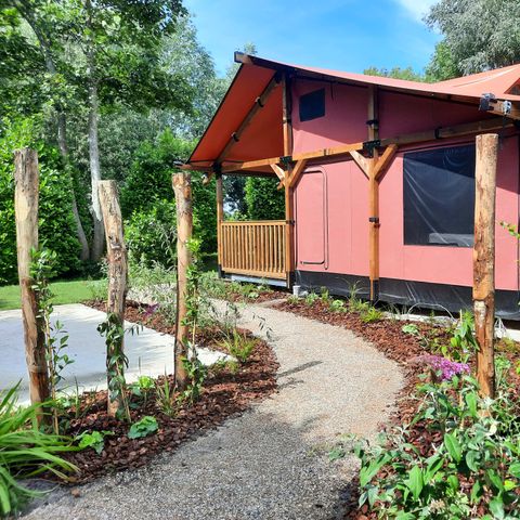 TENTE TOILE ET BOIS 4 personnes - Wander Lodge