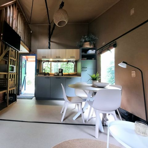 TENTE TOILE ET BOIS 4 personnes - Wander Lodge