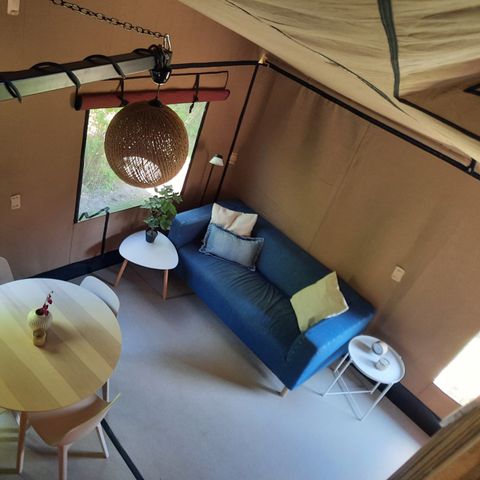 Tente en toile et en bois 4 personnes - Wander Lodge
