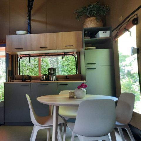 Tente en toile et en bois 4 personnes - Wander Lodge