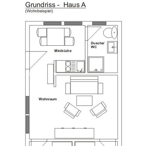 BUNGALOW 4 personnes - A