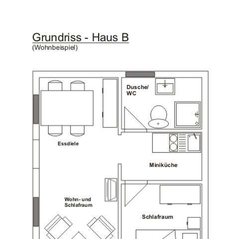 BUNGALOW 4 personnes - B