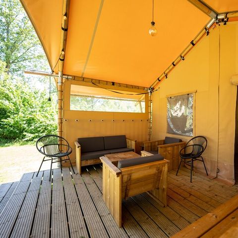 TENTE TOILE ET BOIS 4 personnes - 4B