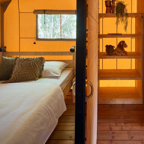 Tente en toile et en bois 6 personnes - Darwin