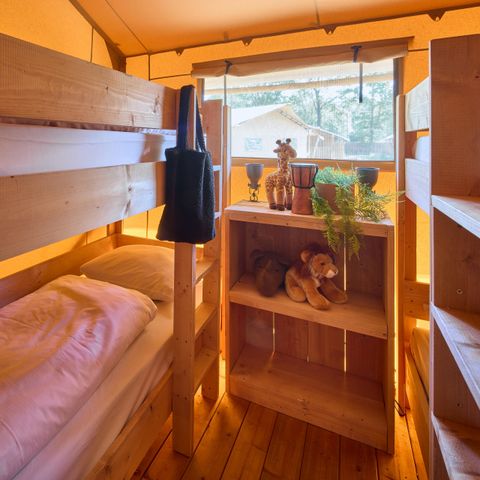 Tente en toile et en bois 6 personnes - Darwin