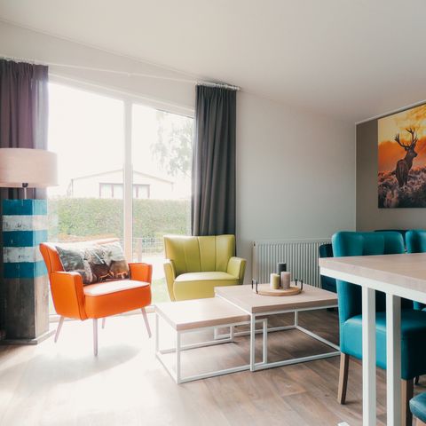 LODGE 5 personnes - Kids Veluwelodge XL avec sauna privé