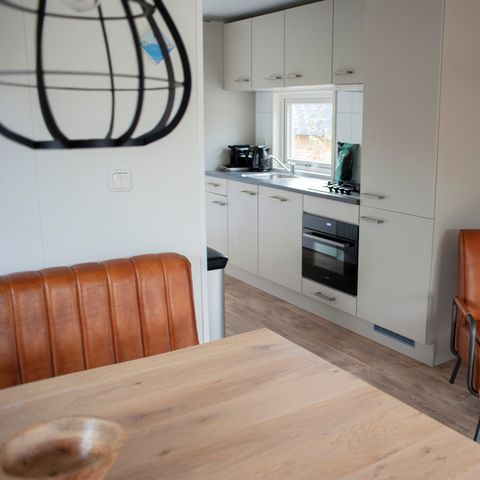 Hébergement pour groupe 12 personnes - Veluwelodge XL avec maison grillagée 6+6