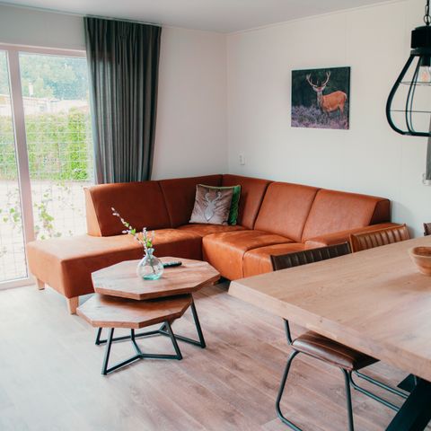 MAISON 12 personnes - Veluwelodge XL avec maison grillagée 6+6