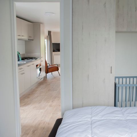Hébergement pour groupe 12 personnes - Veluwelodge XL avec maison grillagée 6+6
