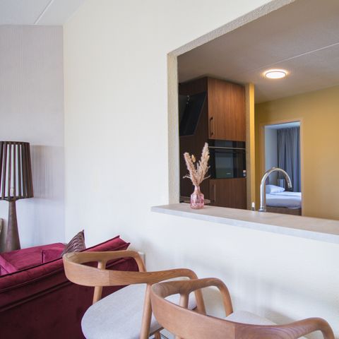 Bungalow 4 personnes - Petites collines avec jacuzzi et sauna