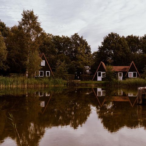 Hébergement pour groupe 48 personnes - Hébergement collectif Kapschuur + 8 chalets de pêcheurs (48 personnes)