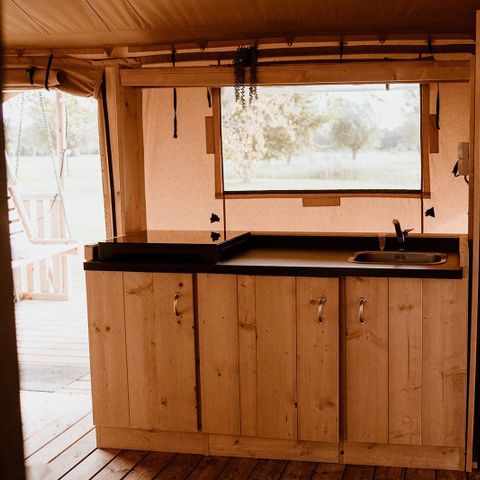 TENTE 5 personnes - glamping climatisé