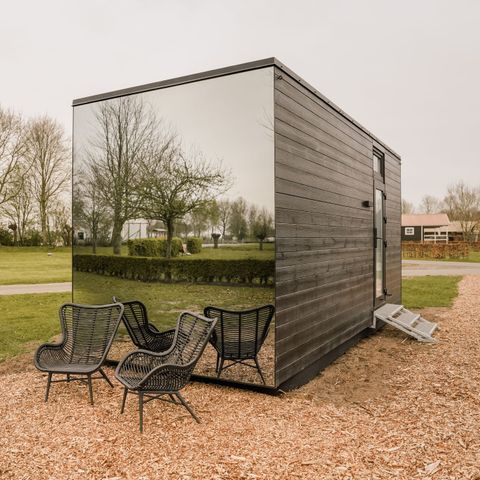 Tiny house 2 personnes - Avec façade miroir