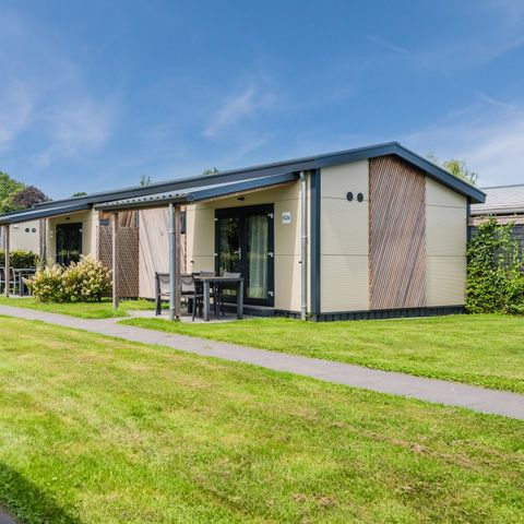 Hébergement pour groupe 12 personnes - Site de nidification d'oiseaux (3 bungalows mitoyens)