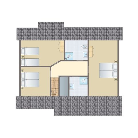 BUNGALOW 10 personnes - 10C