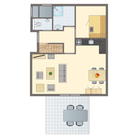 BUNGALOW 4 personnes - 4BE