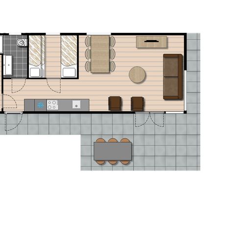 BUNGALOW 5 personnes - Rialto