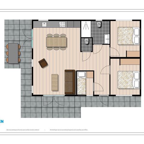 CHALET 5 personnes - Leijhoeve