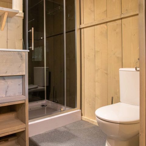 Tente en toile et en bois 6 personnes