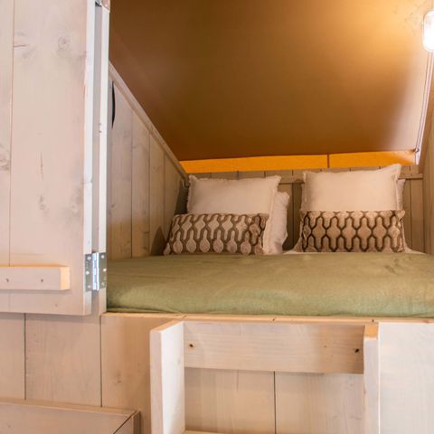 Tente en toile et en bois 6 personnes