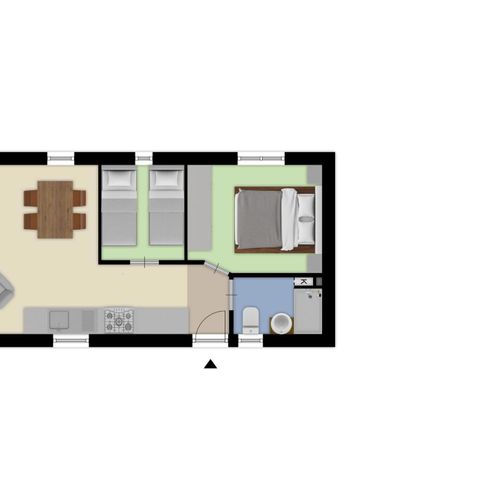 Mobilhome 4 personnes - Maison de vacances