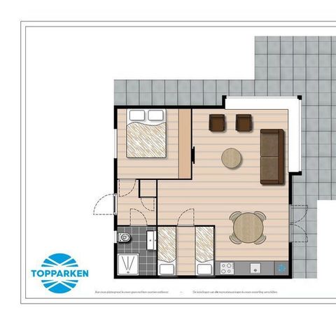 BUNGALOW 4 personnes - Maison de campagne