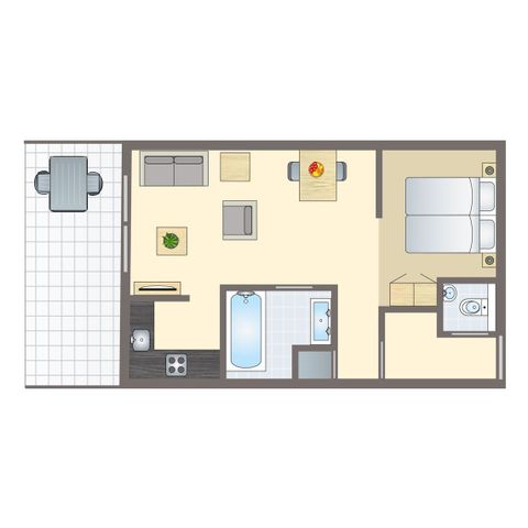 APPARTEMENT 2 personnes - 2CA