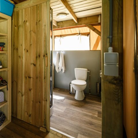 TENTE TOILE ET BOIS 5 personnes - Élan