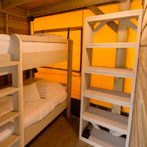 TENTE TOILE ET BOIS 8 personnes - Argousier