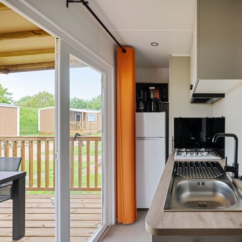 BUNGALOW 3 personnes - Mobil home de Zeerob nr. 1