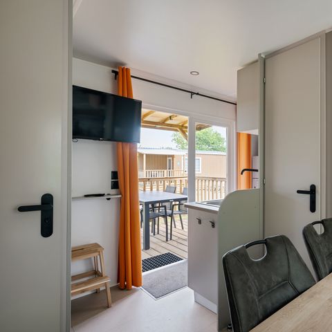 BUNGALOW 3 personnes - Mobil home de Zeerob nr. 1