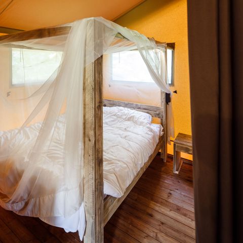 TENTE TOILE ET BOIS 6 personnes - le Wold Lodge