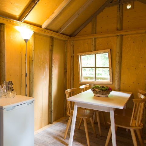 HÉBERGEMENT INSOLITE 4 personnes - Cabane de randonneur Cabane de chasseur